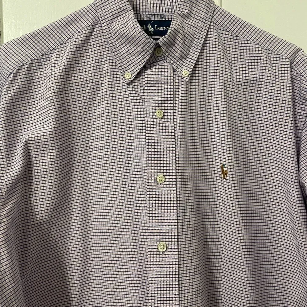 VINTAGE Polo Ralph Lauren long sleeve button down